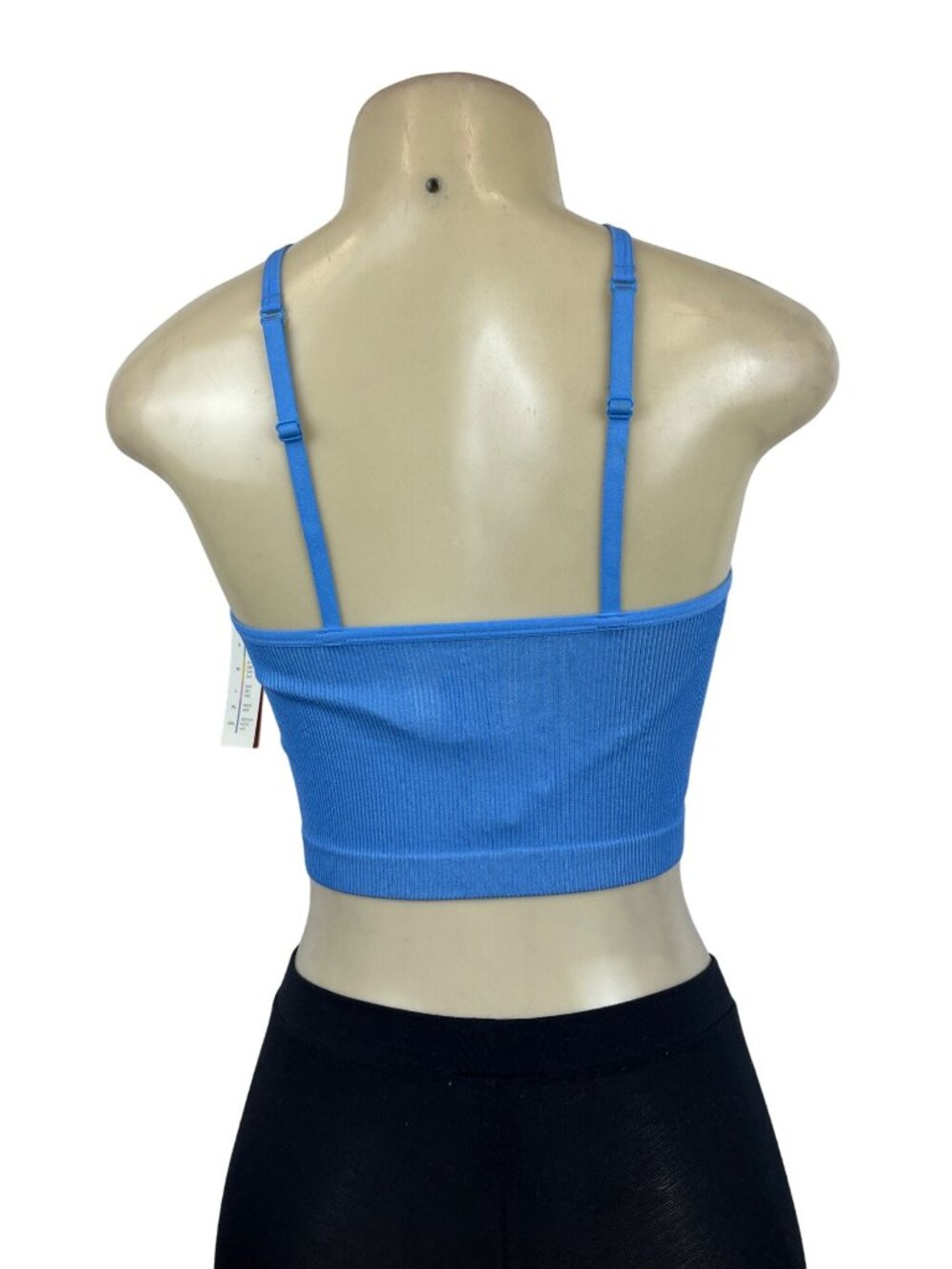 Colsie Women's Blue Sleeveless Stretchable Shirt Sz S - Picture 3 of 6